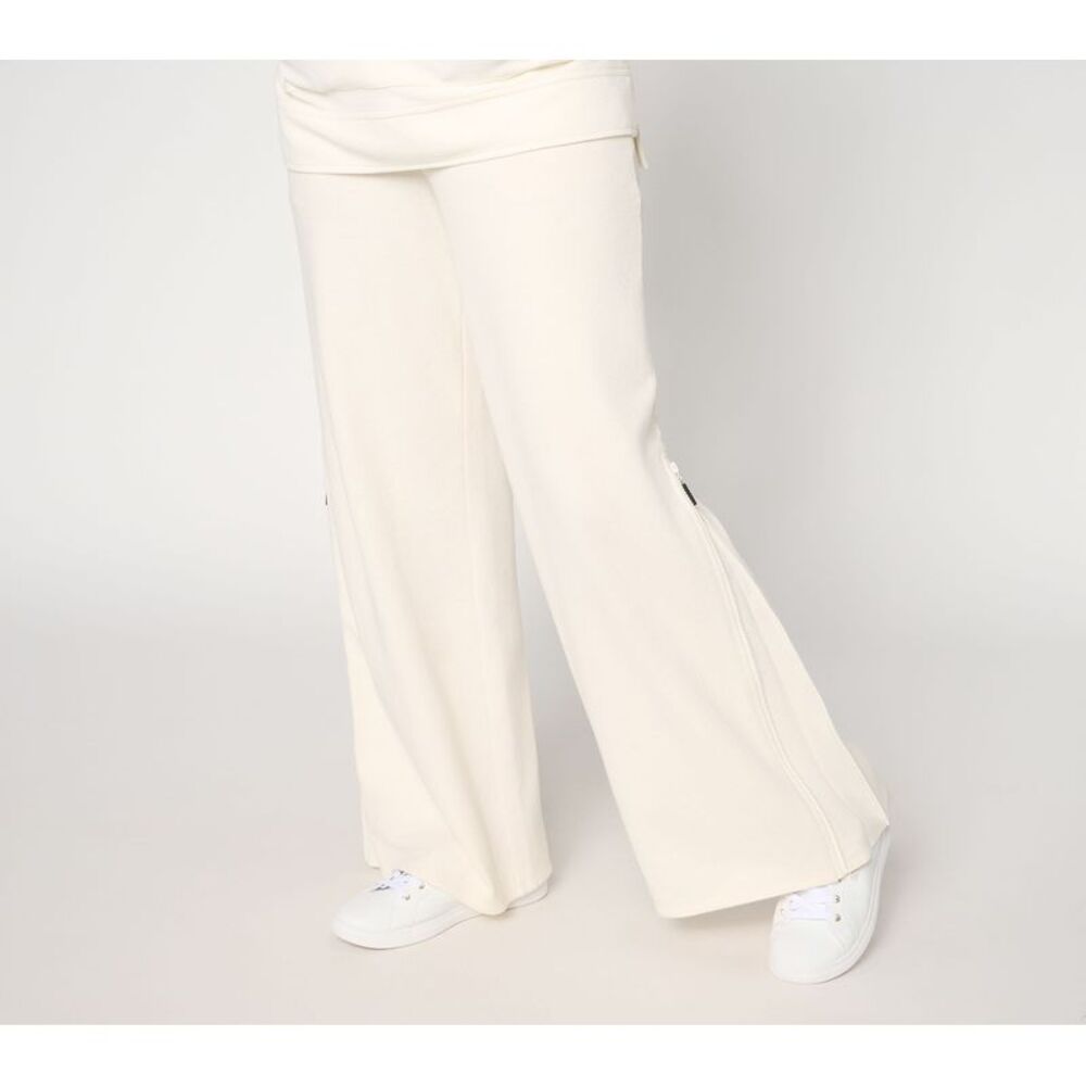 Peace Love World Women's Petite Pants PS Make Your Selection: Pull White